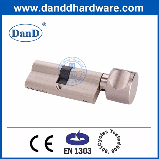 En1303 Security Cylinder Door Lock Core with 2 Piece Key Door Lock Cylinder